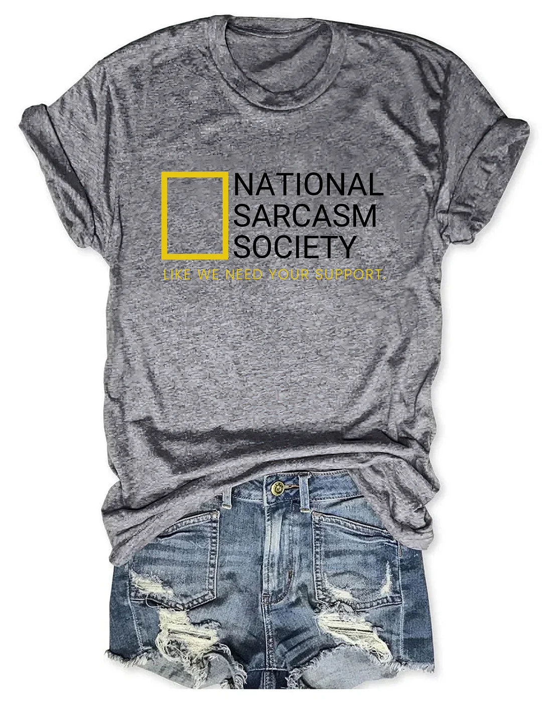 National Sarcasm Society Premium T-shirt