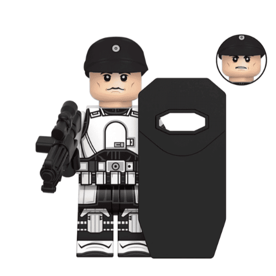 ISB Tactical Agent Custom Star Wars Minifigure Minifigure Bricks monstertoys