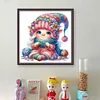 Gnome Knitting A Sweater-11CT Stamped Cross Stitch 45*45cm/17.72*17.72in