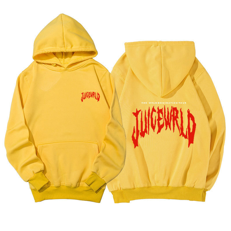 Juice Wrld Merch Juice Wrld Hoodie Yellow - Tipatee