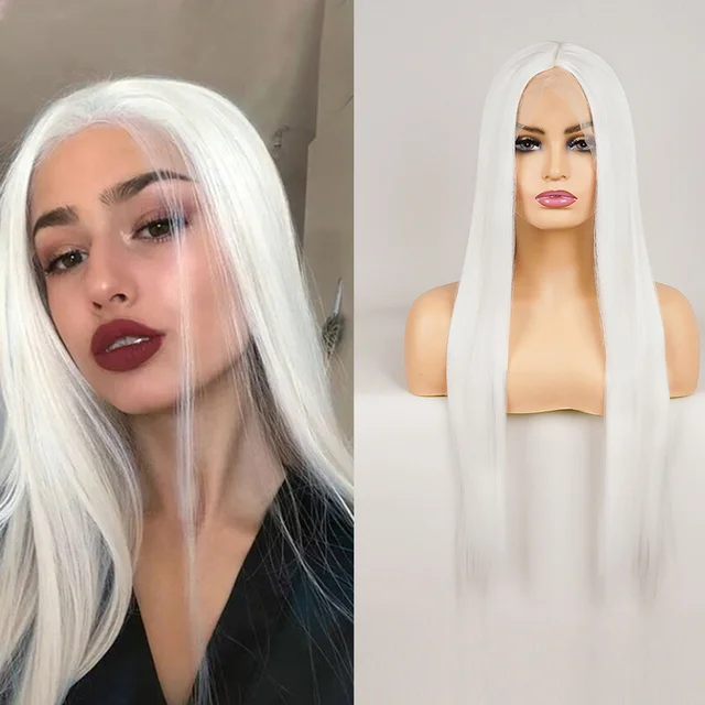 Jewtribute Hair®|Black Long Straight Wig Natural Wigs 
