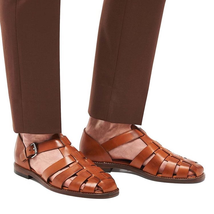 Leather Men's Sandals