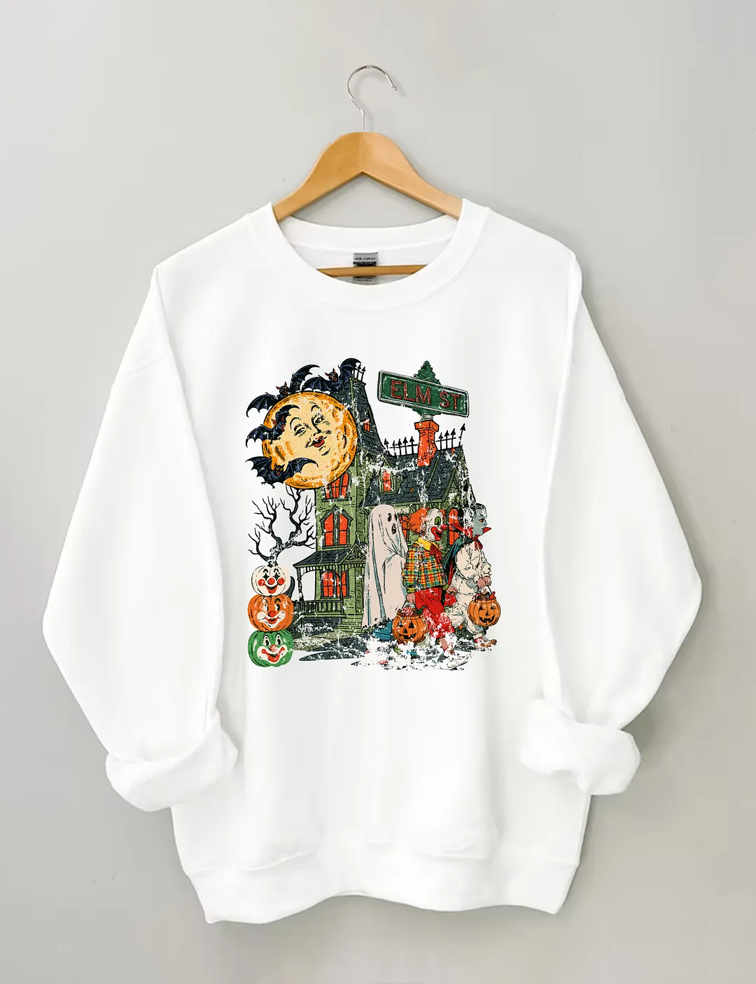 Spooky Trick-Or-Treaters Sweatshirt