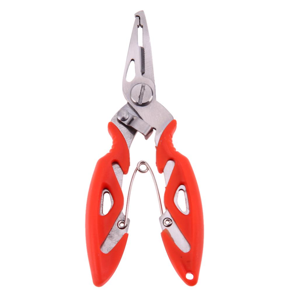 

Stainless Steel Fishing Pliers Scissors Line Cutter Remove Hook Tackle Tool, 501 Original