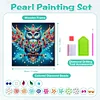 (Pre-Framed)Owl-Special Shape Diamond Painting Kit(29x29cm)