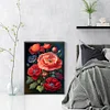 Poppy Flower - 11CT Stamped Cross Stitch 40*55cm/15.75*21.65in