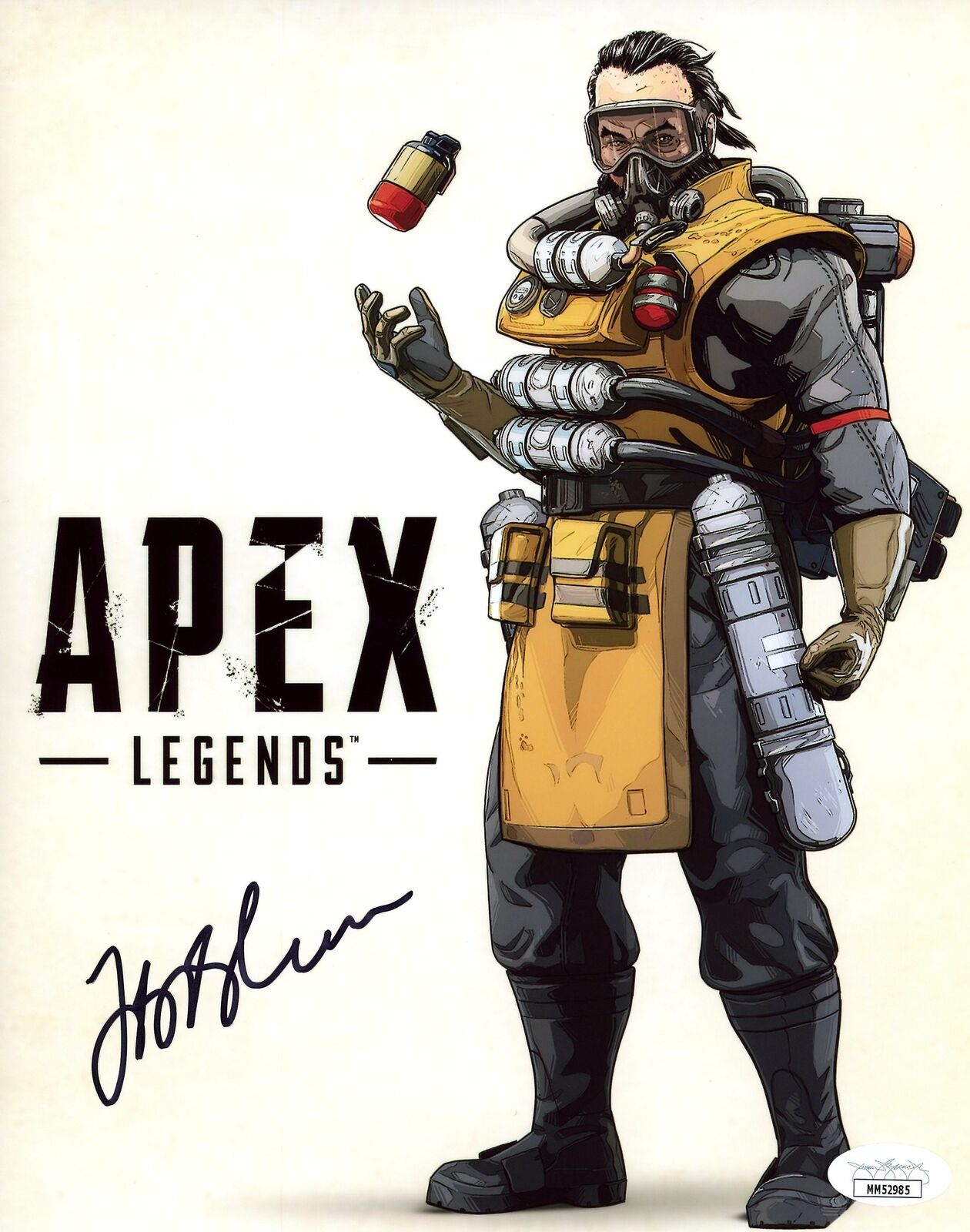 JB Blanc Apex Legends 8x10 Photo Poster painting Signed Autographed JSA Certified COA Auto