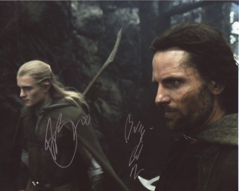 LORD OF THE RINGS CAST AUTOGRAPH SIGNED PP Photo Poster painting POSTER