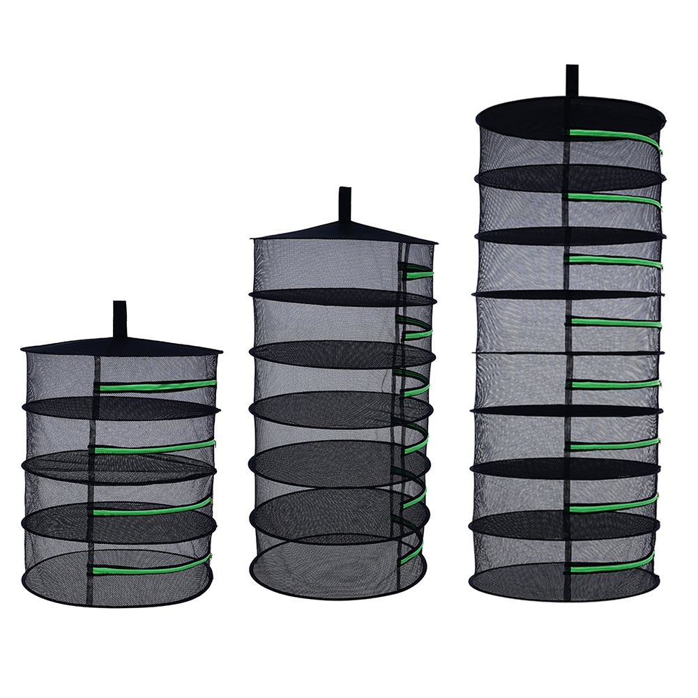 

4/6/8 Layers Drying Net for Herb Hanging Basket Buds Beans Folding Dry Rack, 501 Original