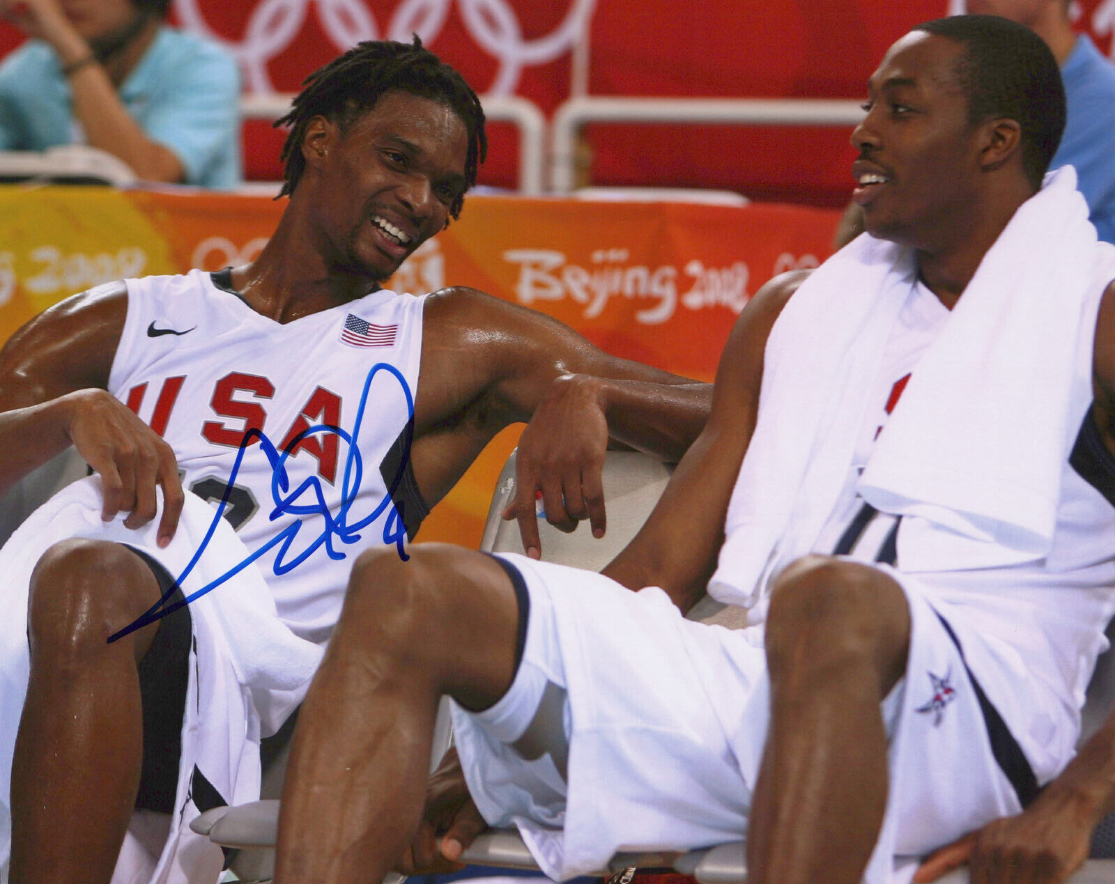 CHRIS BOSH signed Autographed TEAM USA