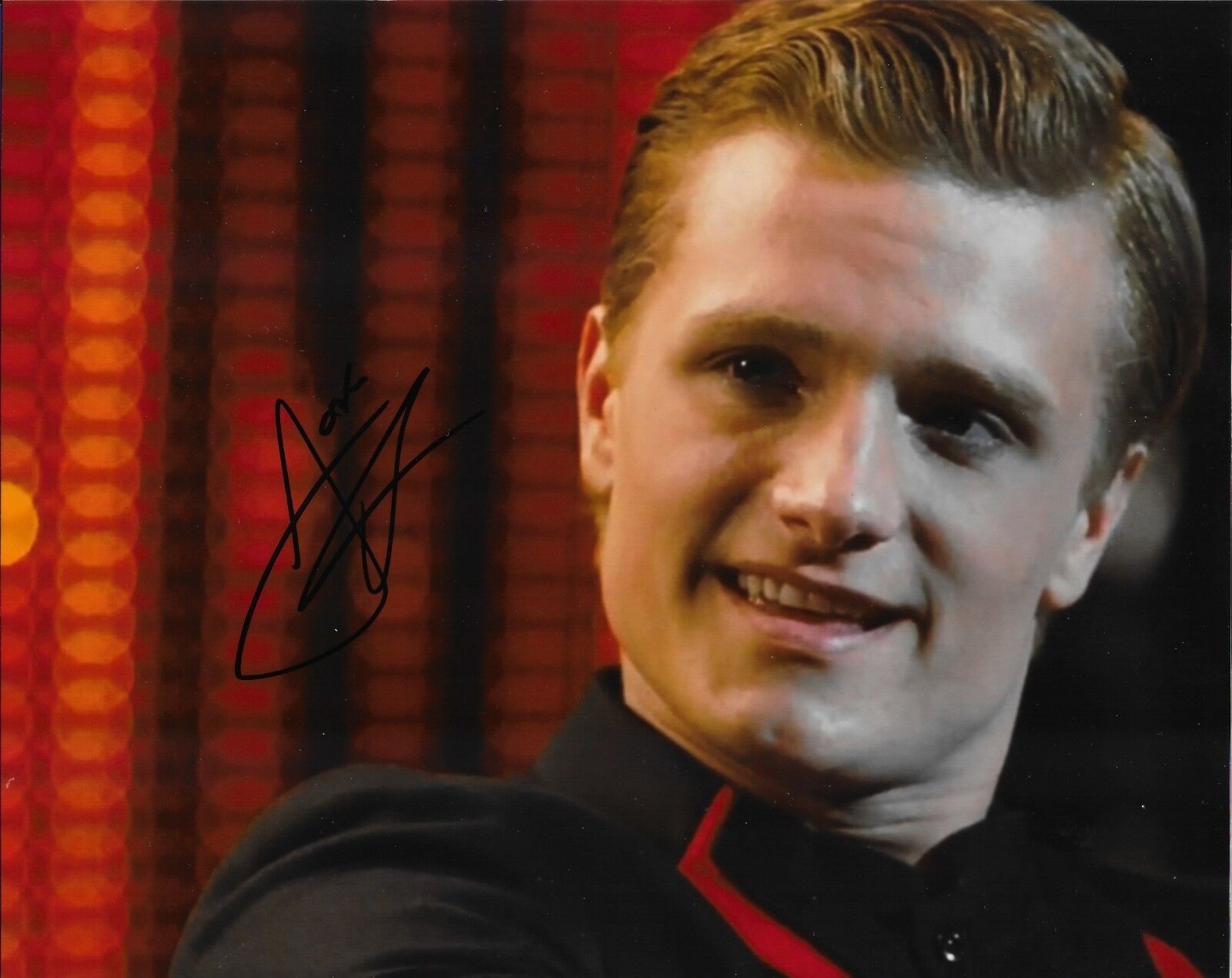 JOSH HUTCHERSON - SIGNED 8x10 Photo Poster painting PICTURE AUTHENTIC AUTOGRAPH AUTO w/ COA