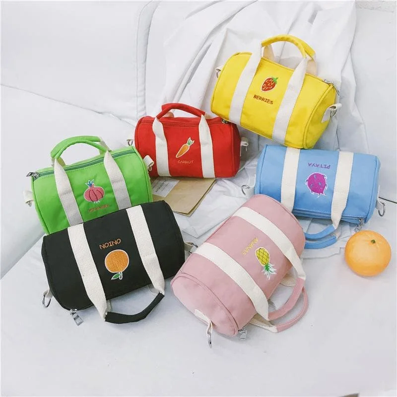 6 Colors Kawaii Fruit Handbag/Cross Body Bag S12703