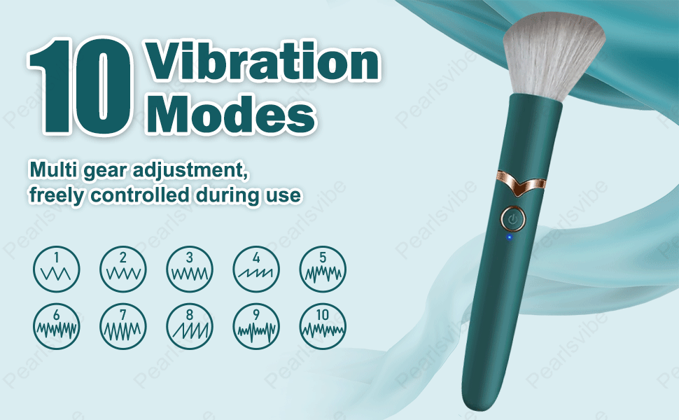 Beauty Makeup Brush, Battery, Rechargeable Usb Vibrator