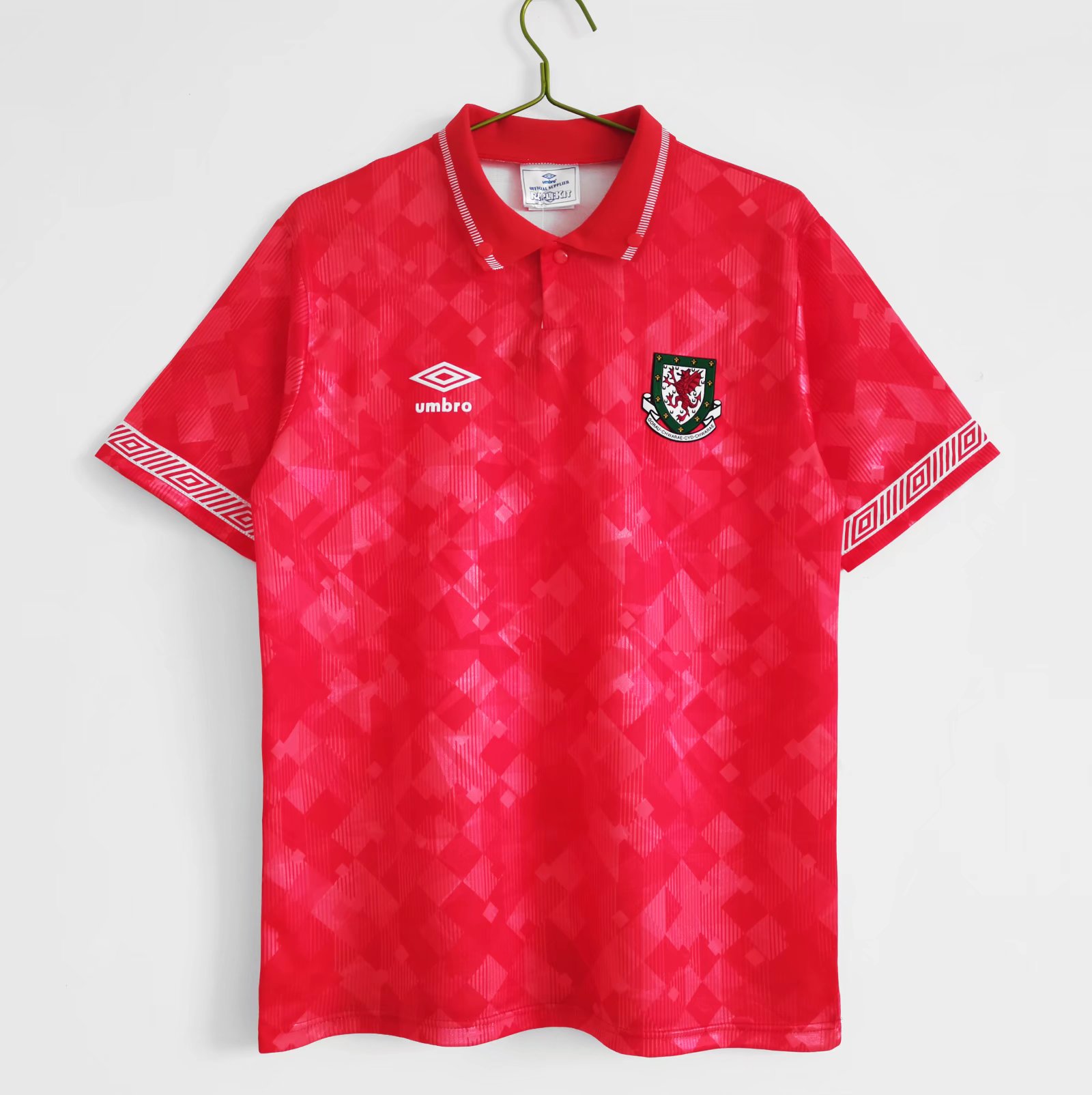 Retro Wales 1990 Home Stadium Jersey