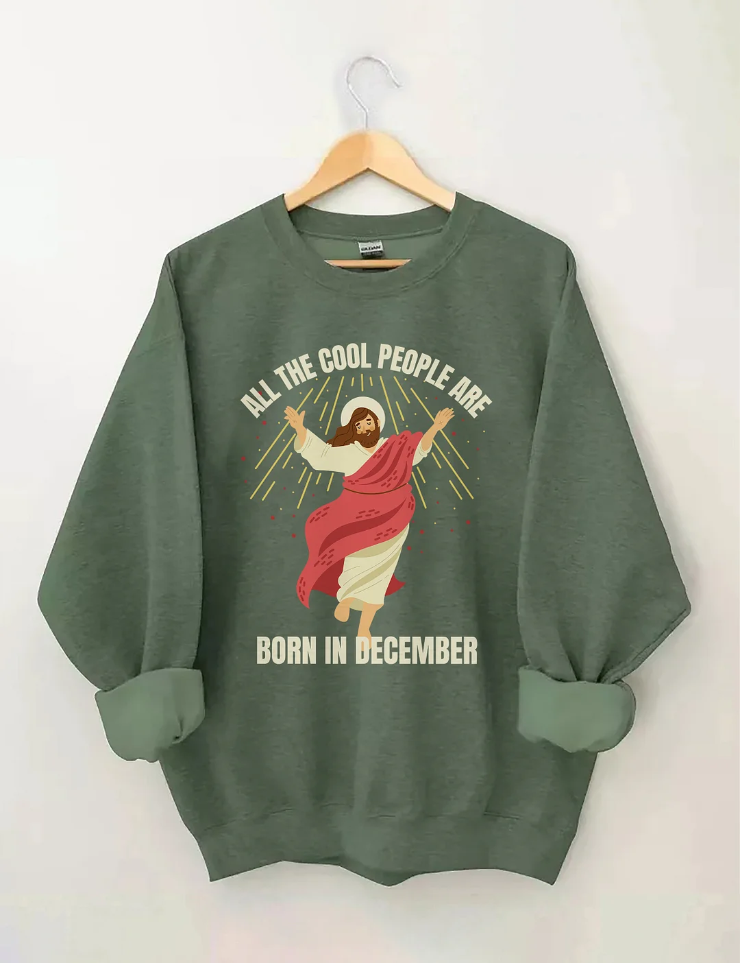 All The Cool People Are Born In December Sweatshirt