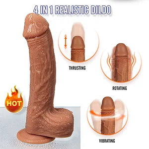 F26 4-in-1 Realistic Dildo