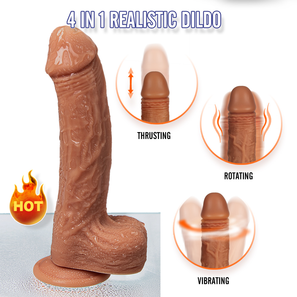 F26 4-in-1 Realistic Dildo