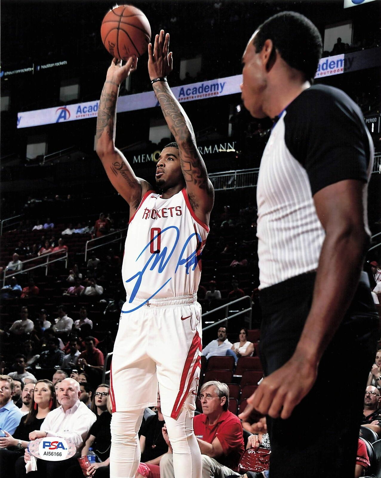Marquese Chriss signed 8x10 Photo Poster painting PSA/DNA Houston Rockets Autographed