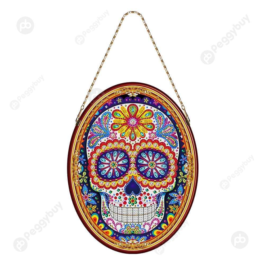 

Skull-DIY Creative Diamond Pendant, 501 Original