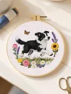2 Pcs 11CT Cross Stitch Fabric 11.81x11.81 Inch Needlework Embroidery Fabric Embroidery Fabric Cloth for Garment Craft Needle-Embroidery DIY Decoration