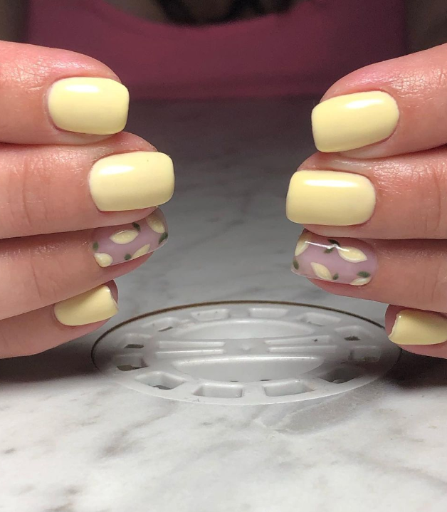 SunKissed Beauty Light Yellow Nail Designs for Summer 2023 Morovan