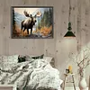Moose-Full Round Diamond Painting 40*30CM