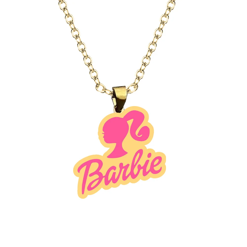 Women's Cute Barbie Girl Necklace