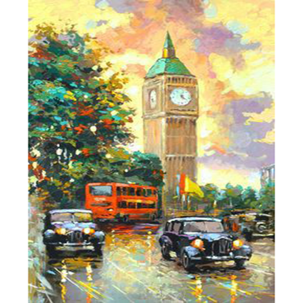 

Big Ben - Round Drill Diamond Painting - 35*45CM, 501 Original