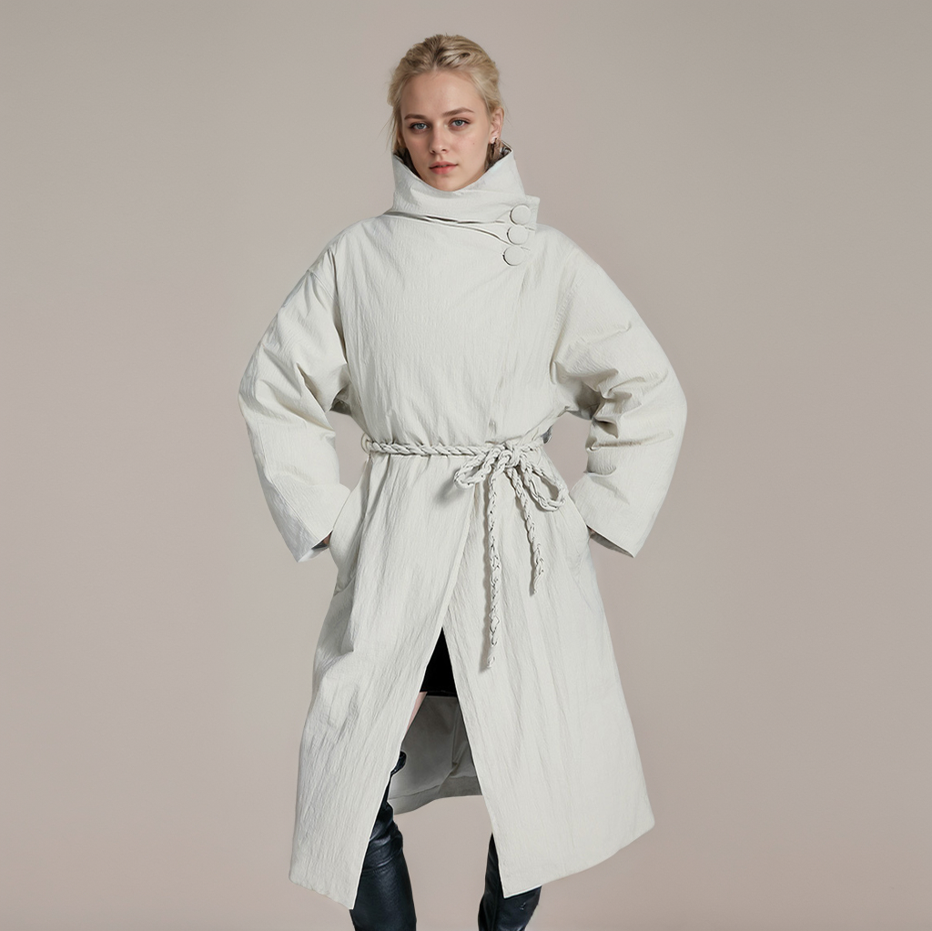 Women's Zipper Turtleneck Jacket