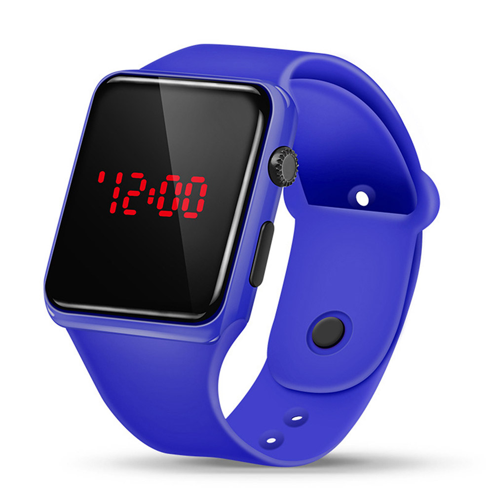 

Sports Led Electric Watch Adult Kids Silicone Strap Led Digital Wristwatch, 501 Original