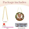 Diamond Painting Kit Christmas Reindeer Wreath 9.45x9.45in