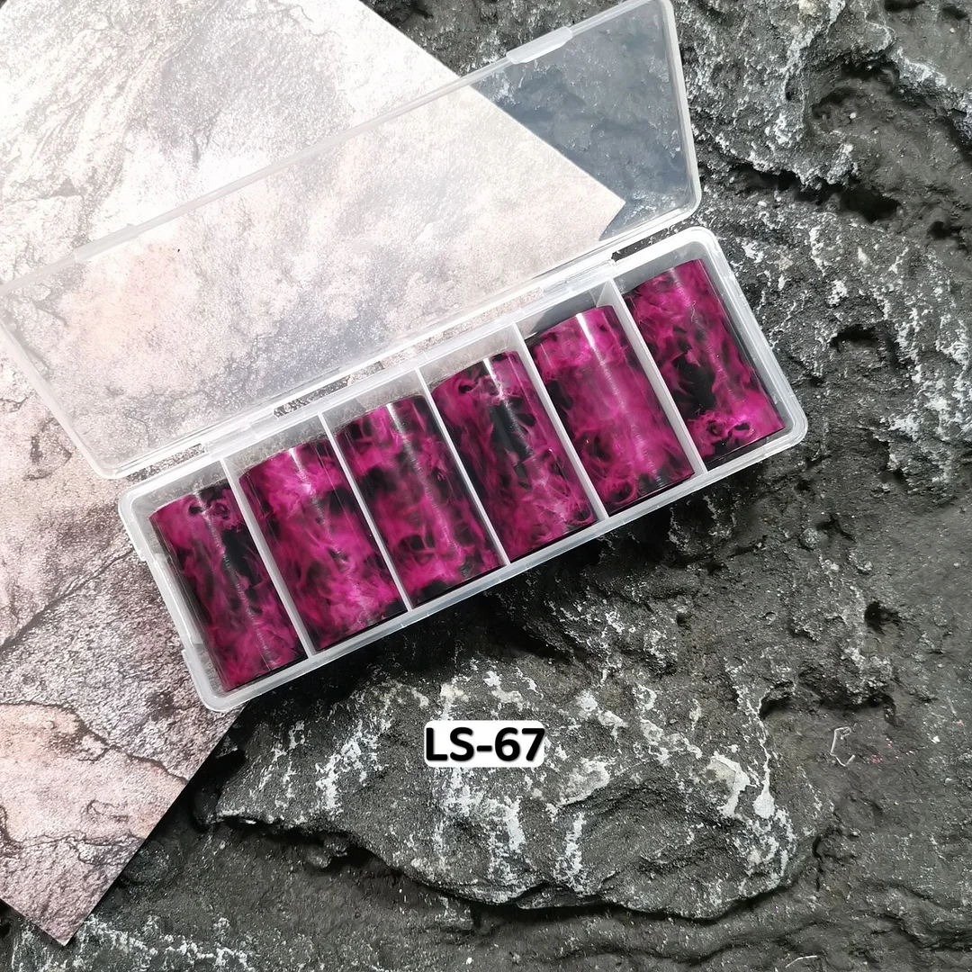 3pcs Tortoiseshell Amber Nails Foils Tortoise Shell Nail Art Transfer Foil Decals Wraps Tips Nail Manicure Decorations 4*100cm-Nail Inspo