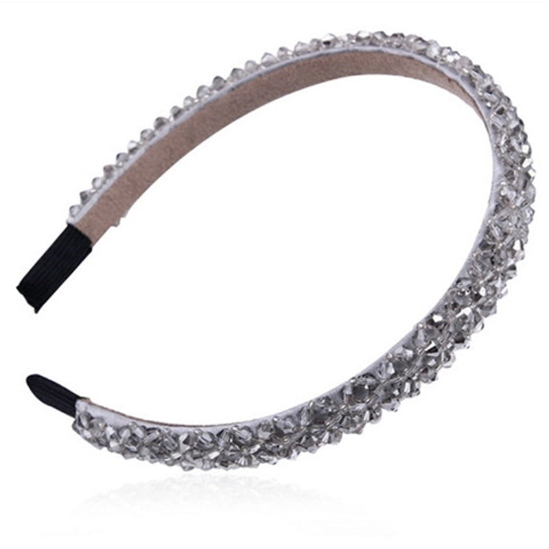 Adult Children’s Korean-style Crystal Hair Band Face Wash Headband Headwear Cute Tassel Student Hair Strap Hair Accessories Female