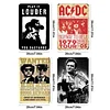 4PCS Music - Vintage Metal Signs Set - 20*30cm/30*40cm