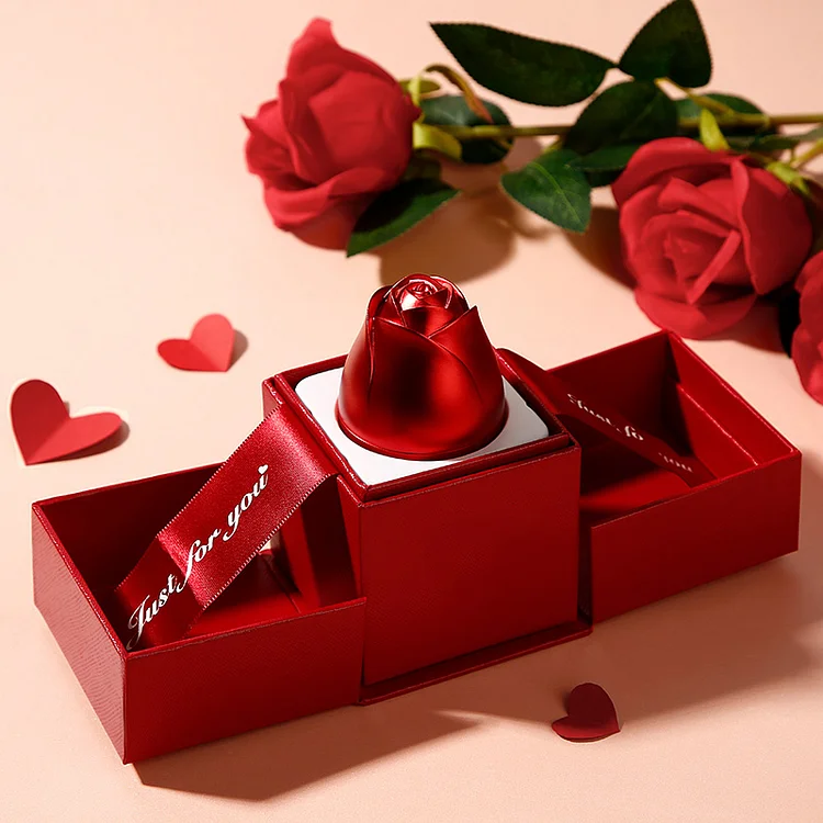 Rose Jewelry Box Flower Gift Box
