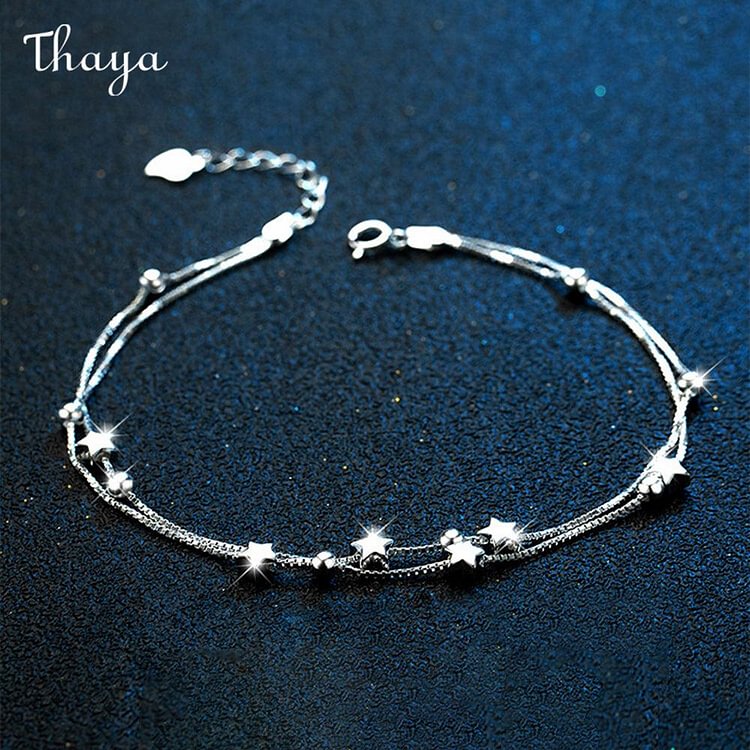 Thaya Star 925 Silver Bracelet