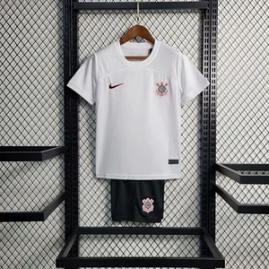 2023/2024 Corinthians Home Football Shirt 1:1 Thai Quality Kids Size