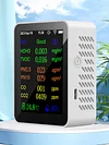 12 In 1 Air Quality Monitor PM2.5 PM10 CO CO2 TVOC HCHO AQI Tester for Indoor