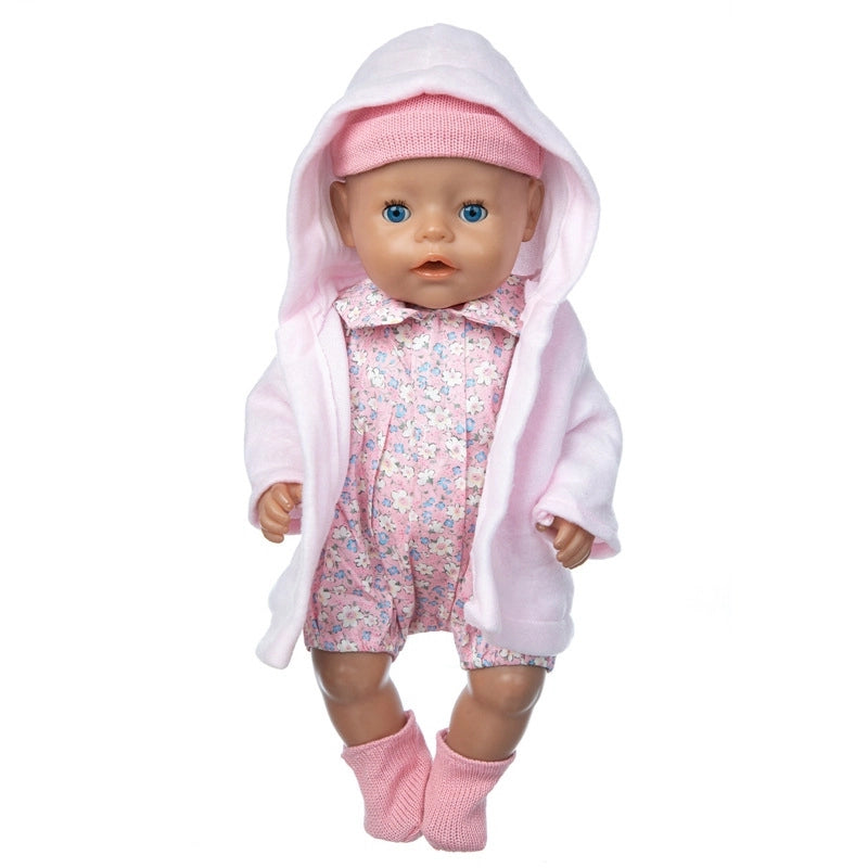 New Winter Plush Sweater Thick Coat American Girl Doll Clothes