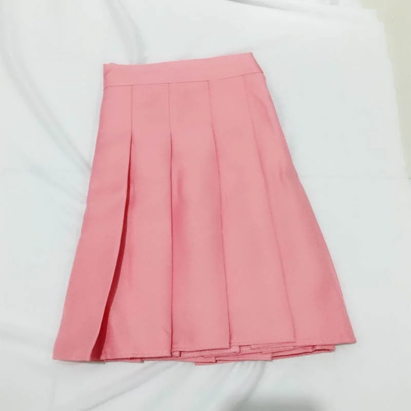 XS-2XL New summer women skirt high waist pleated plaid skirts female cute sweet girls dance mini skirt mujer