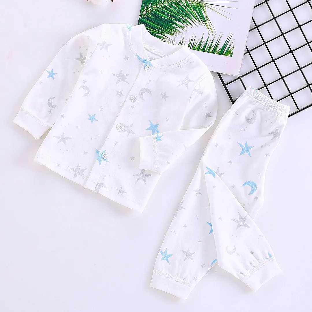 0-2 Years Soft Baby Clothes Set Spring Autumn Cotton Newborn Baby Boys Girls Clothes 2PCS Baby Pajamas Unisex Kids Clothing Sets