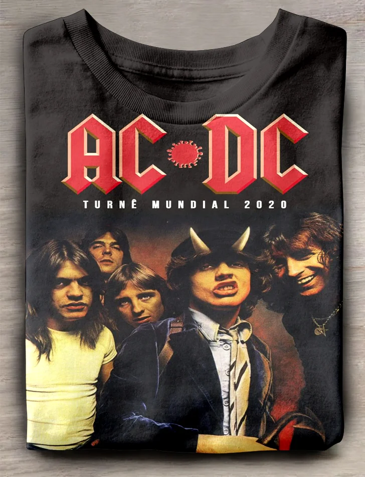 Eagerlys  Acdc T-shirt Eagerlys