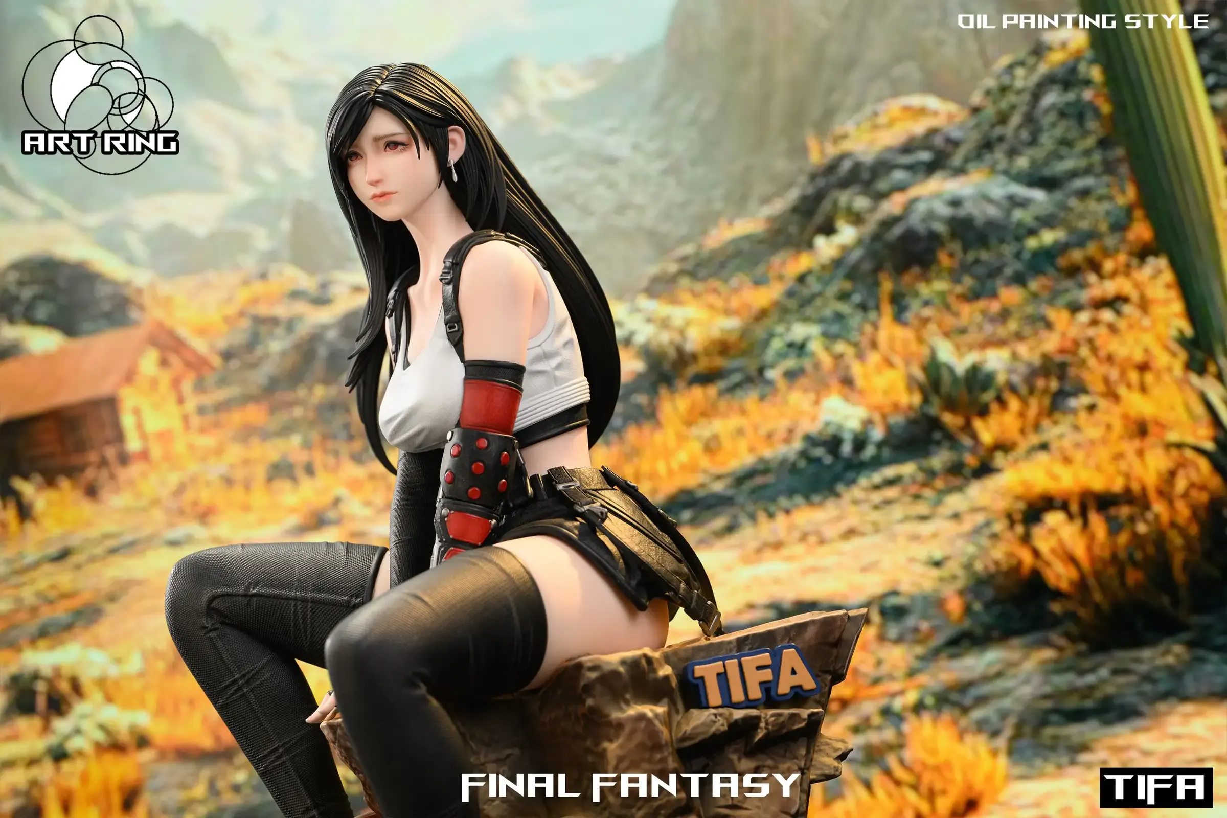 マキArtBox- Studioティファ 1/4 Scale Tifa Lockhart - (FF7) Final Fantasy VII Resin Statue
