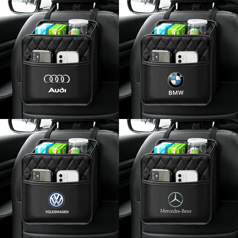 Multifunctional car rear storage box