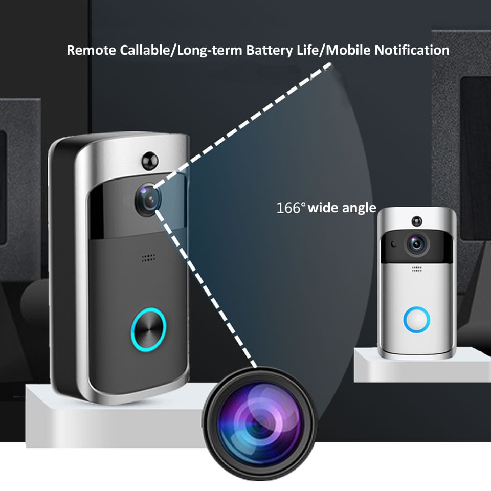 Wsdcam Smart Doorbell Camera Wifi Wireless Call