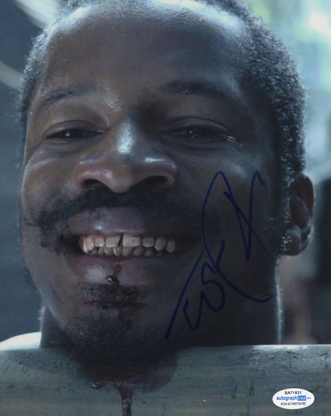 ACTOR NATE PARKER SIGNED THE BIRTH OF A NATION