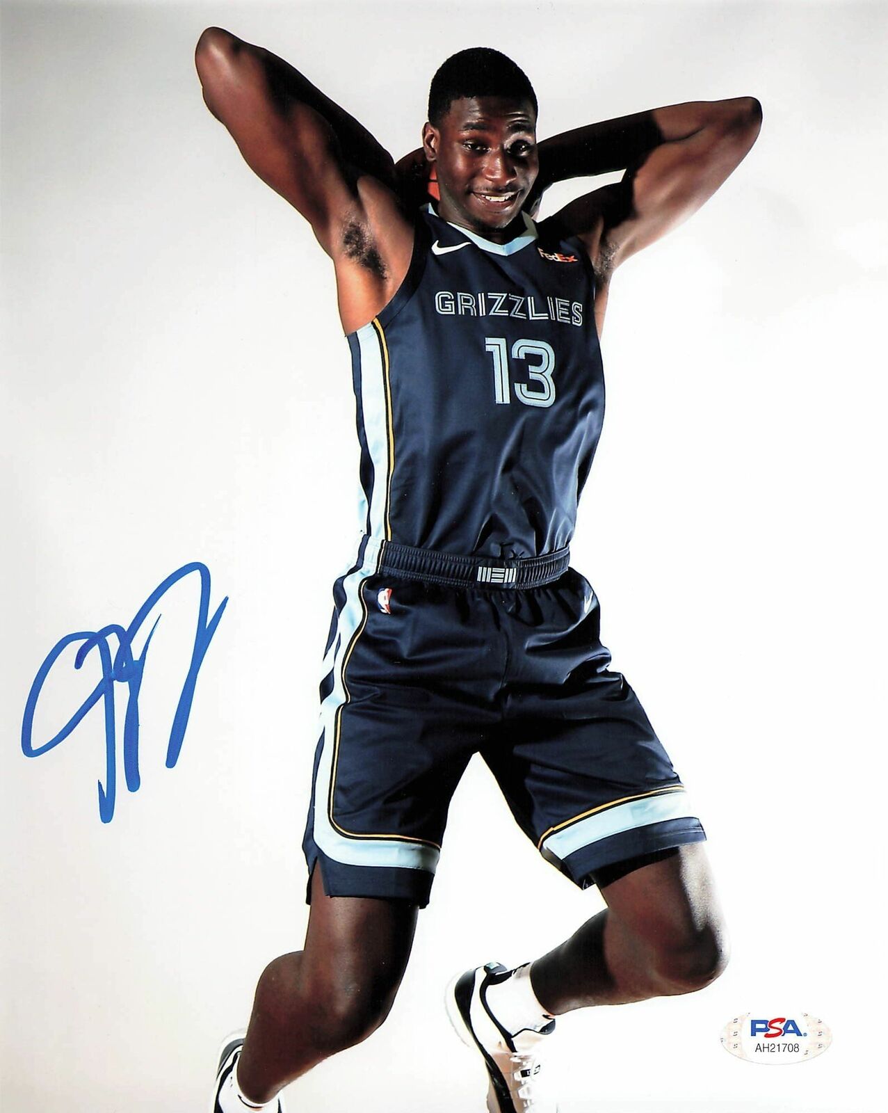 Jaren Jackson Jr. signed 8x10 Photo Poster painting PSA/DNA Memphis Grizzlies Autographed