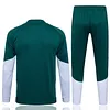 Joyfball 2026/2027 Kids Size Italy Long Zipped Jacket green Soccer Jersey
