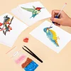 12pcs Bird 5D DIY Square Drill Diamond Painting Kits for Adults Beginners Home Decor Diamonds Paintings Gem Art 5.91x7.09in