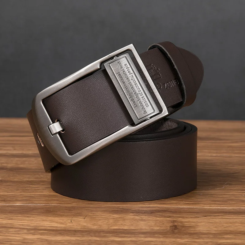 Men's Casual Retro Pin Buckle PU Leather Belt-inspireuse